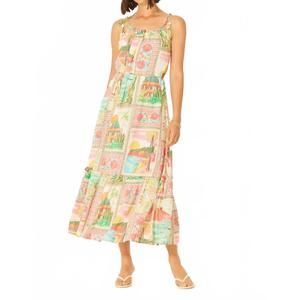 NEW BILA77 maddison midi dress in capri